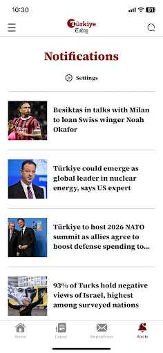 Türkiye Today ekran görüntüsü