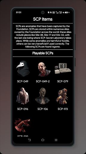 WIKI SCP Secret Laboratory ekran görüntüsü