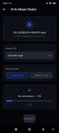 SubAi ekran görüntüsü