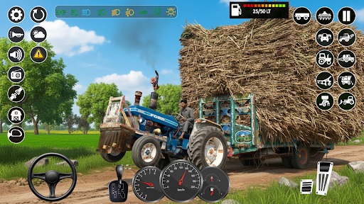 Indian Tractor Farming Game 3D ekran görüntüsü
