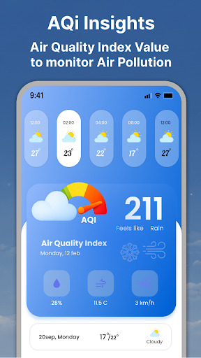 Room Temperature AQI Checker ekran görüntüsü