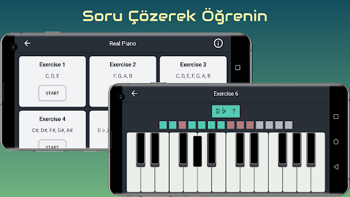 Gerçek Piyano ekran görüntüsü