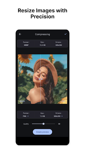 ImageLite Compress Resize Crop ekran görüntüsü