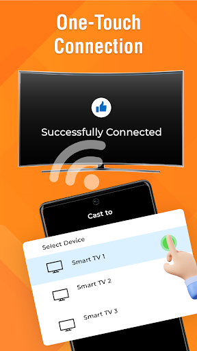 Projektör: Miracast ve TV Cast ekran görüntüsü