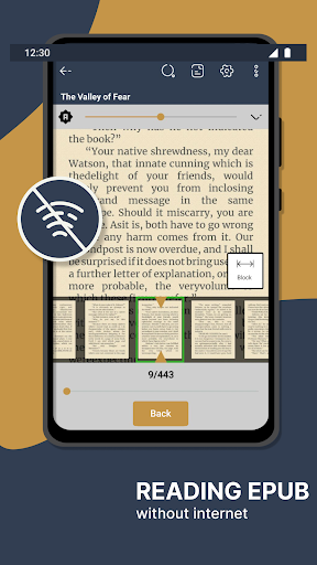 Epub Reader ekran görüntüsü
