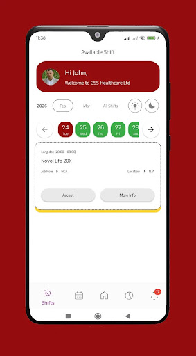 GSS Healthcare App ekran görüntüsü