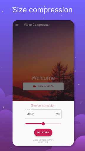 Videos & Movies Compressor ekran görüntüsü