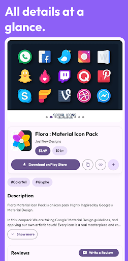 IconVault : Icon Packs ekran görüntüsü