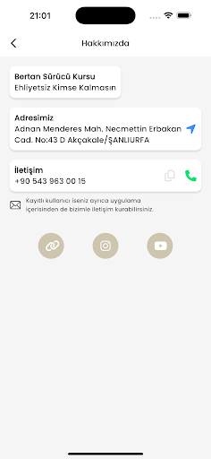 Bertan Sürücü Kursu ekran görüntüsü