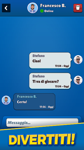 Scopa Tradizionale - Carte ekran görüntüsü