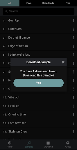 Sample Loops ekran görüntüsü