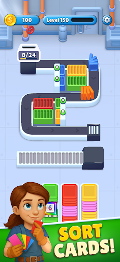 Card Factory! Relaxing Puzzle ekran görüntüsü