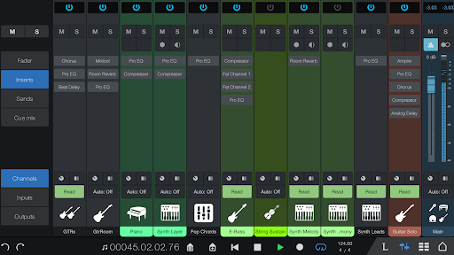 Fender Studio Pro Remote ekran görüntüsü