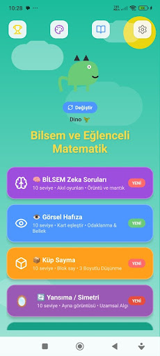 BİLSEM Zeka Oyunları ekran görüntüsü