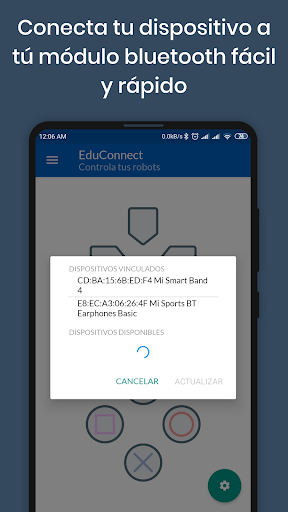 EduConnect - Arduino bluetooth ekran görüntüsü
