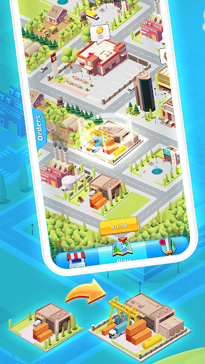Merge Delivery - Build A City ekran görüntüsü