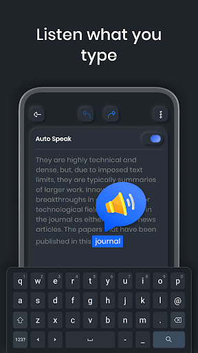 Text to Speech Voice Reading ekran görüntüsü