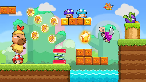 Super Capybara Adventure ekran görüntüsü