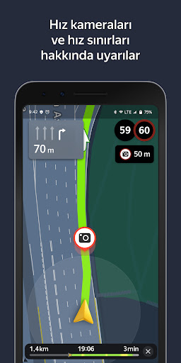 Yandex Navigator ekran görüntüsü