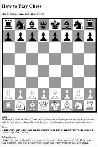 How to Play Chess ekran görüntüsü
