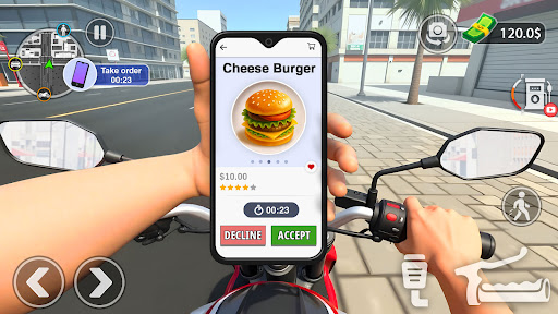 Urban Food Delivery Game ekran görüntüsü