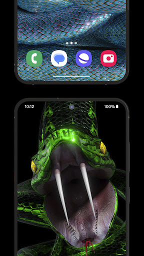 Dragon Snake Wallpaper 3D 4K ekran görüntüsü