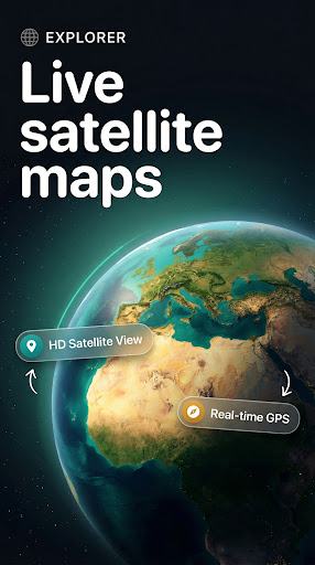 Live Earth Map -Satellite View ekran görüntüsü