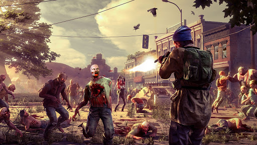 Zombi hayatta kalma atıcı FPS ekran görüntüsü