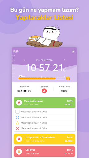 FLIP - Çalışma Zamanlayıcısı ekran görüntüsü