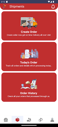 Enjaz Delivery ekran görüntüsü