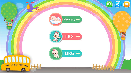 Nursery LKG UKG Learning App ekran görüntüsü
