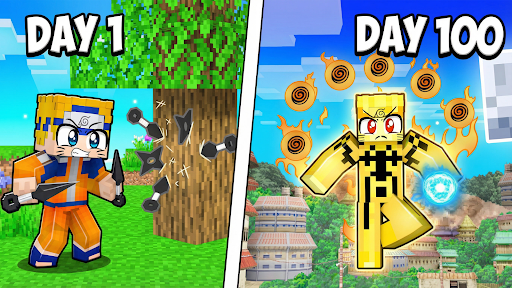 Naruto Craft: Ninja Hero Game ekran görüntüsü