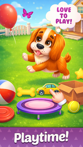 Puppy Daycare Talking Pet Game ekran görüntüsü