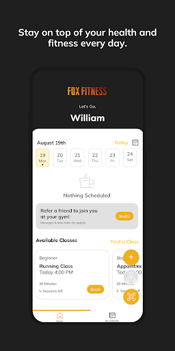 Fox Fitness FWTX ekran görüntüsü