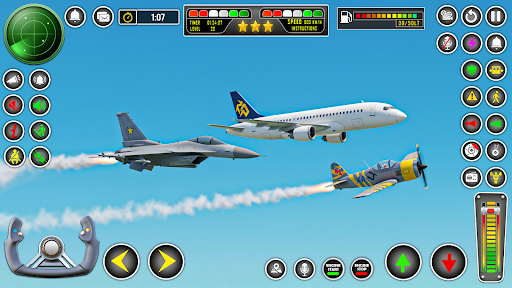 Airplane Pilot Flight Game ekran görüntüsü