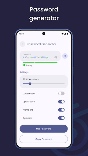 Owl Offline Password Manager ekran görüntüsü