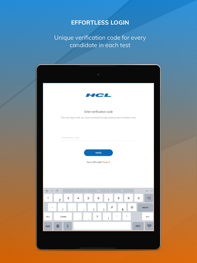 HCL Digital Assessment ekran görüntüsü