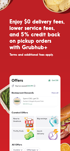 Seamless: Local Food Delivery ekran görüntüsü