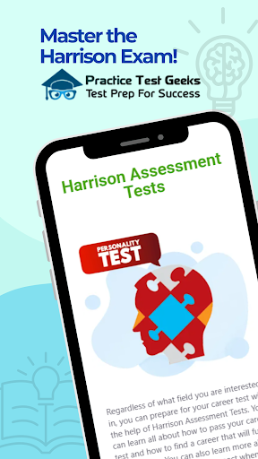 Harrison Assessment Test ekran görüntüsü