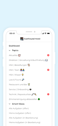 Hotelboard ekran görüntüsü
