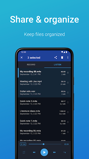 Easy Voice Recorder ekran görüntüsü