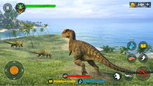 Jurassic Clash Dino Sim Primal ekran görüntüsü