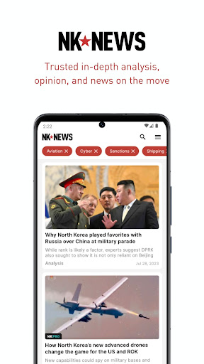 NK News ekran görüntüsü