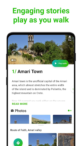Crete Tour Guide:SmartGuide ekran görüntüsü