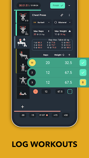Blast - Gym Workout Tracker ekran görüntüsü