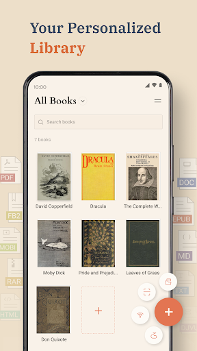 BooxReader: EPUB ebook Reader ekran görüntüsü