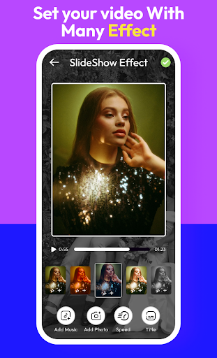 Photo Video Maker With Effect ekran görüntüsü