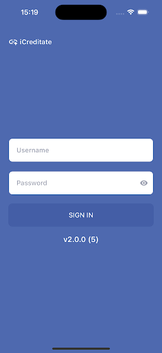 iCreditate Access Control ekran görüntüsü