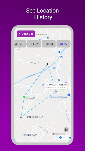 WheresNow - Live GPS Locator ekran görüntüsü