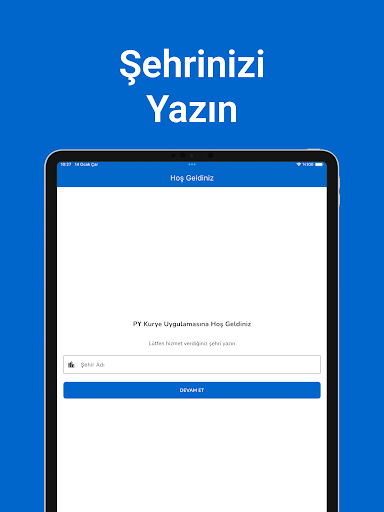 PY Kurye ekran görüntüsü